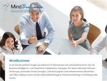 Tablet Screenshot of mindbusiness.de